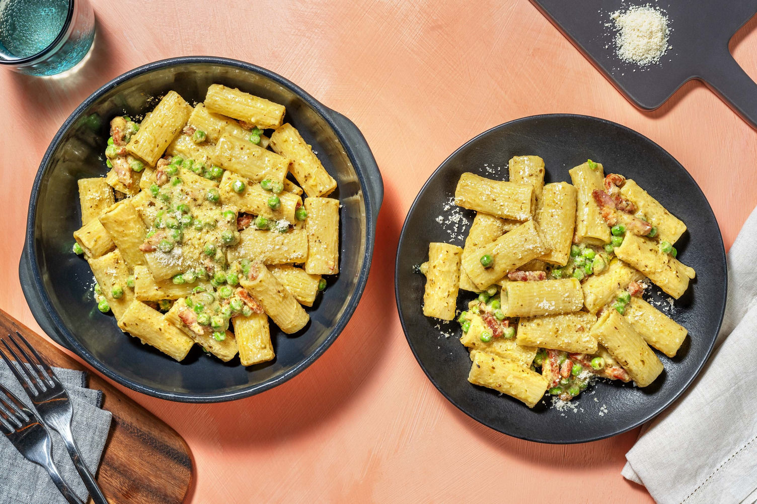 Creamy Bacon Pesto Pasta Recipe HelloFresh