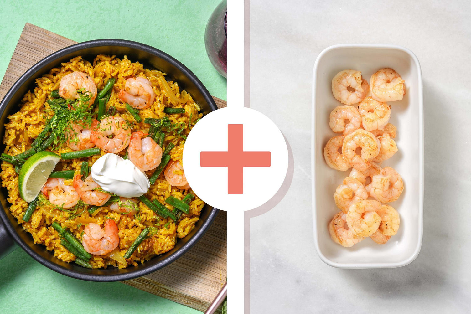 Korma Style Spiced Double Prawn Pilaf Recipe HelloFresh