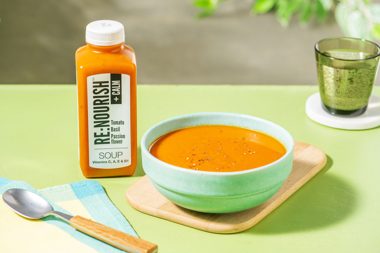 ReNourish Calm Tomato, Basil and Passion Flower Soup Recipe HelloFresh