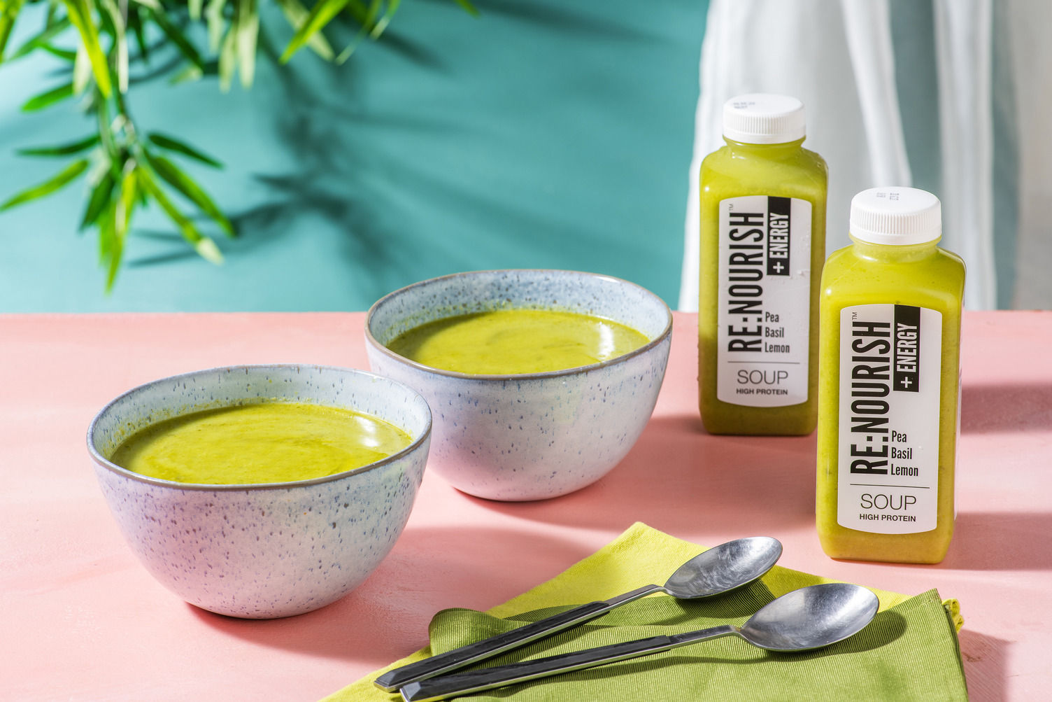 ReNourish Energy Pea, Basil and Lemon Soup Bundle Recipe HelloFresh