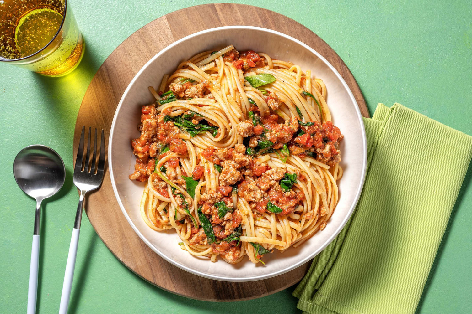 Speedy Sausage Linguine Recipe HelloFresh
