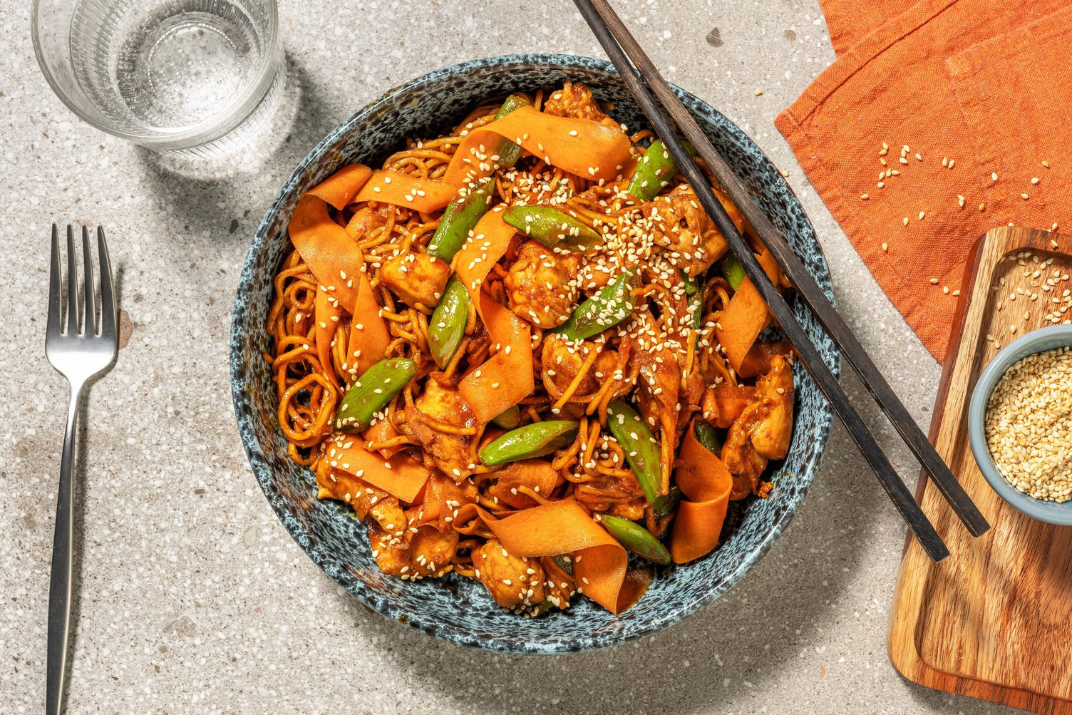 Thai Inspired Chicken Noodles Recipe HelloFresh