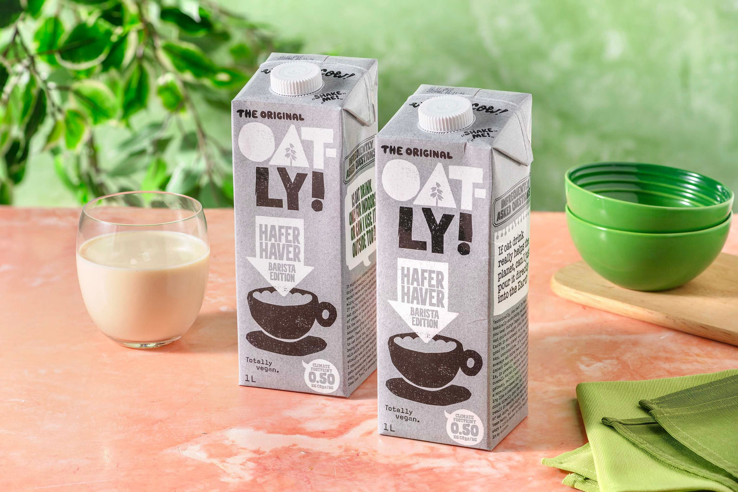 Oatly Barista haverdrank Recept HelloFresh