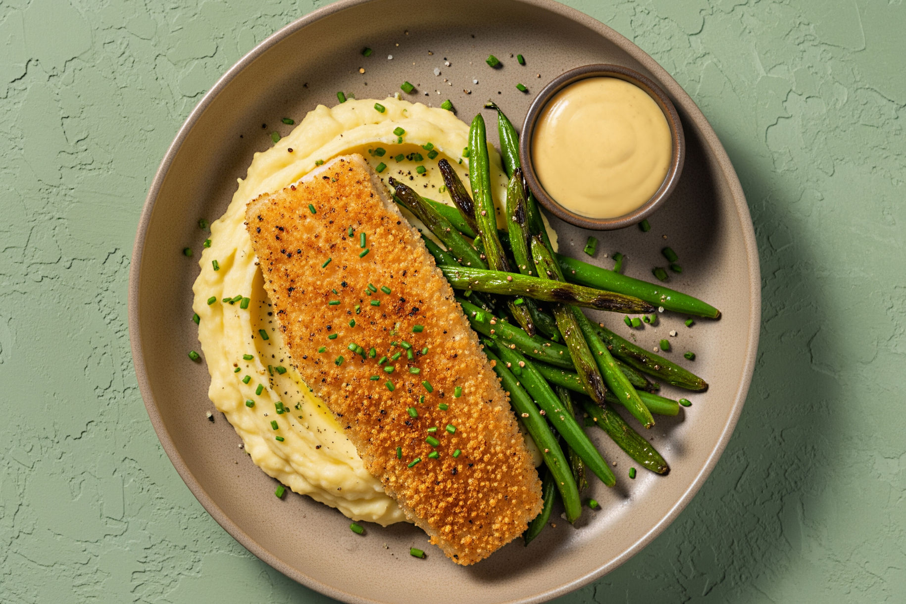 Panko Crusted Rainbow Trout