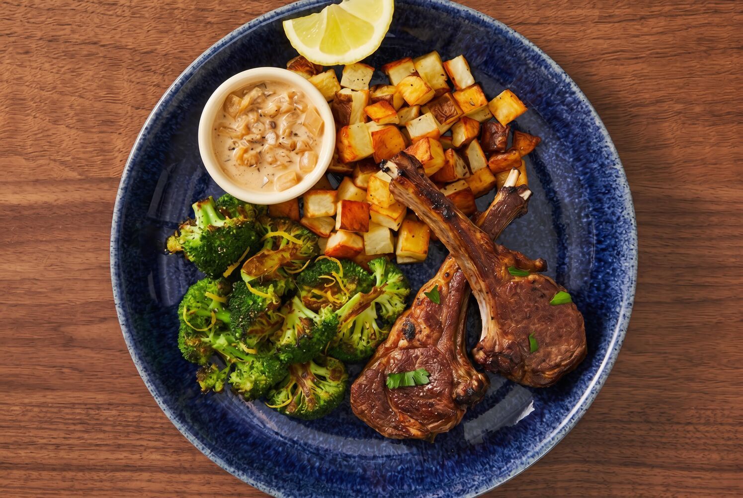 Steakhouse Style Lamb Chops