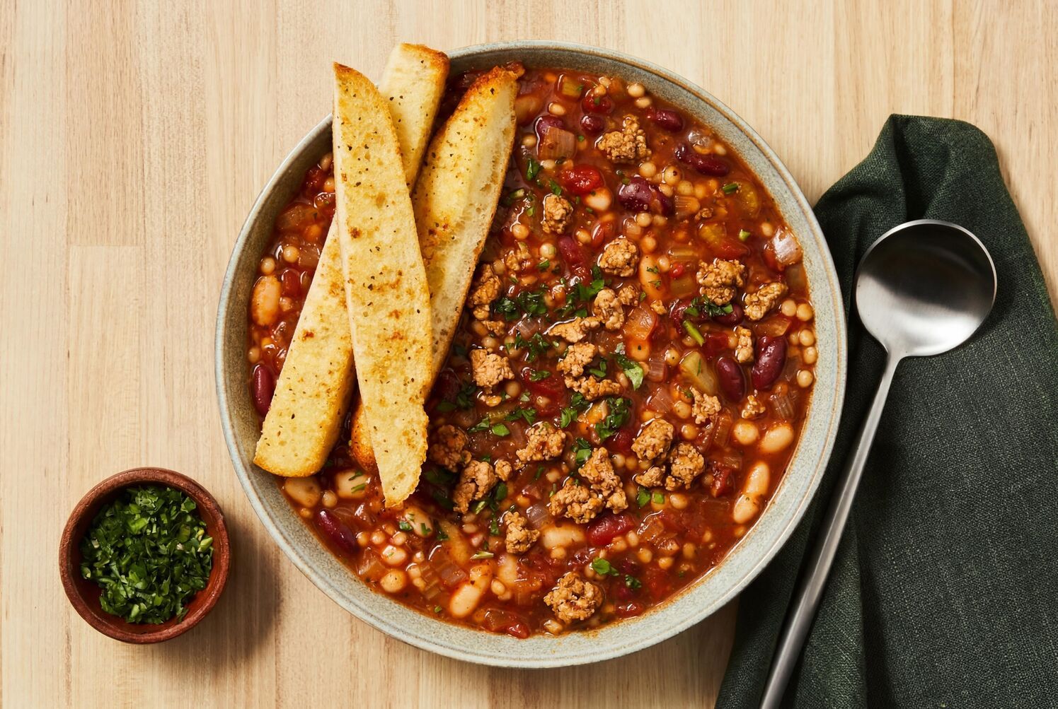 Turkey Pasta e Fagioli Soup