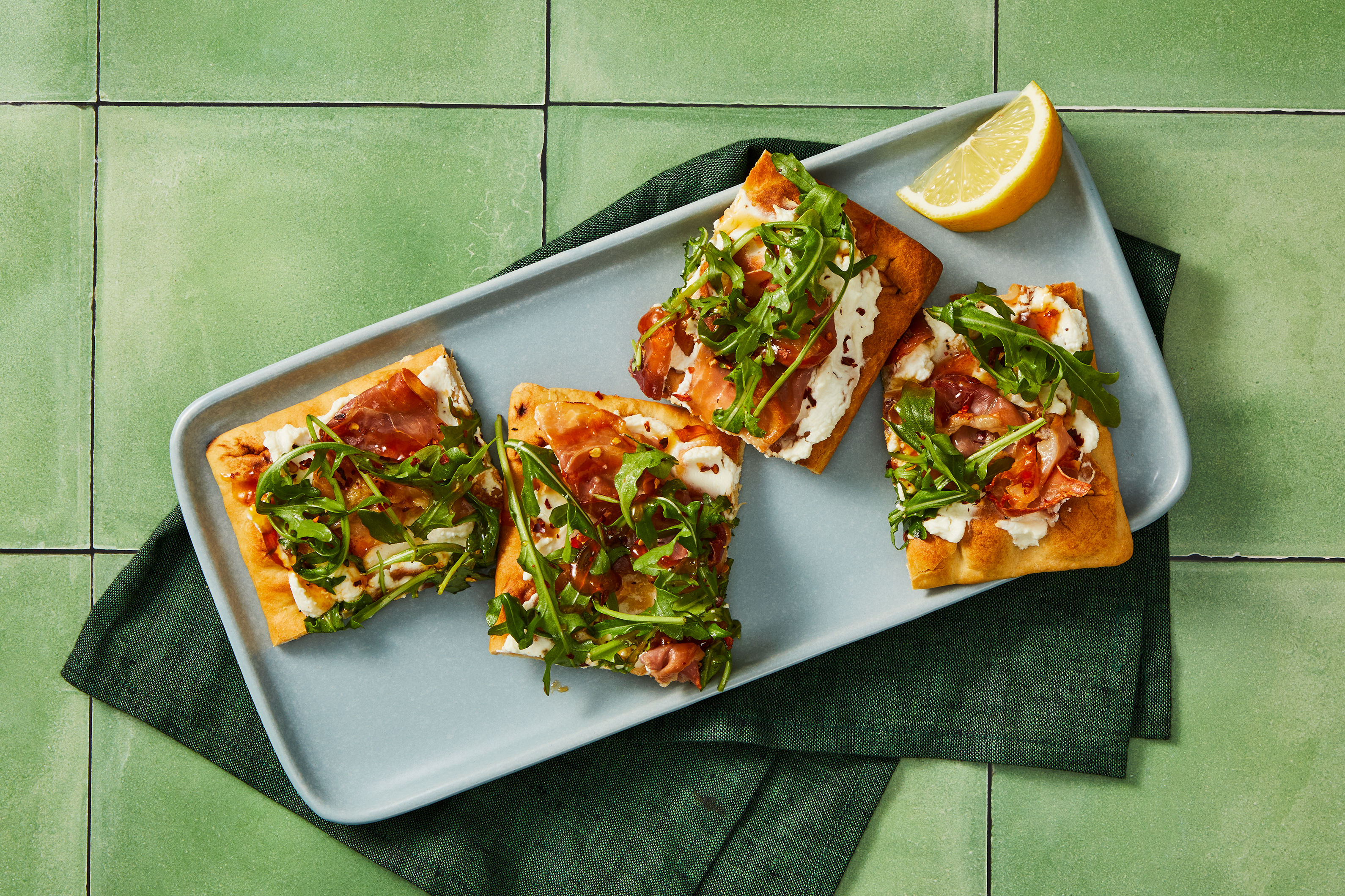 Profresh Ricotto Prosciutto & Ricotta Flatbreads Recipe | HelloFresh