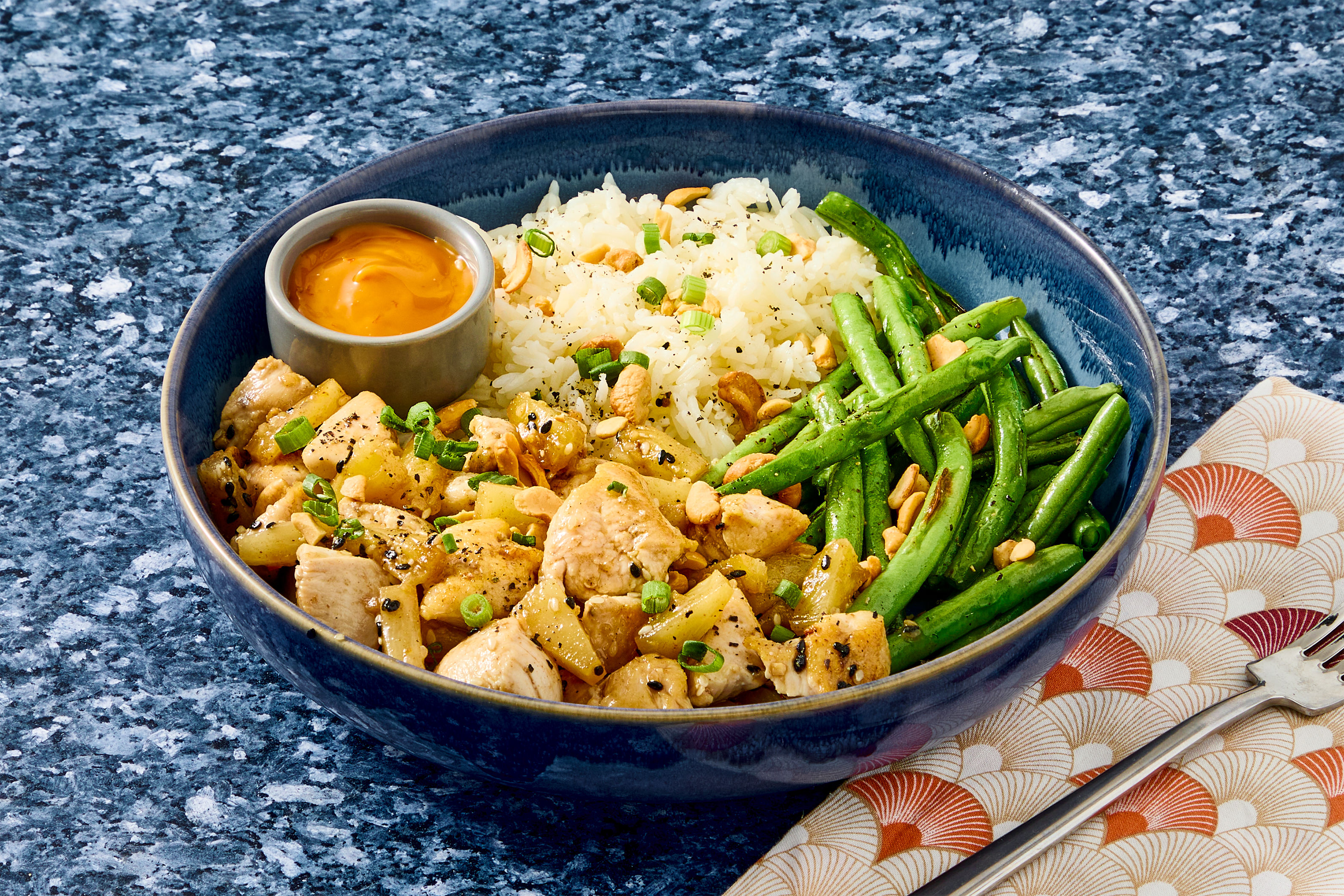 Low-Lift Ginger Crunch Organic Chicken & Pineapple Recipe | HelloFresh