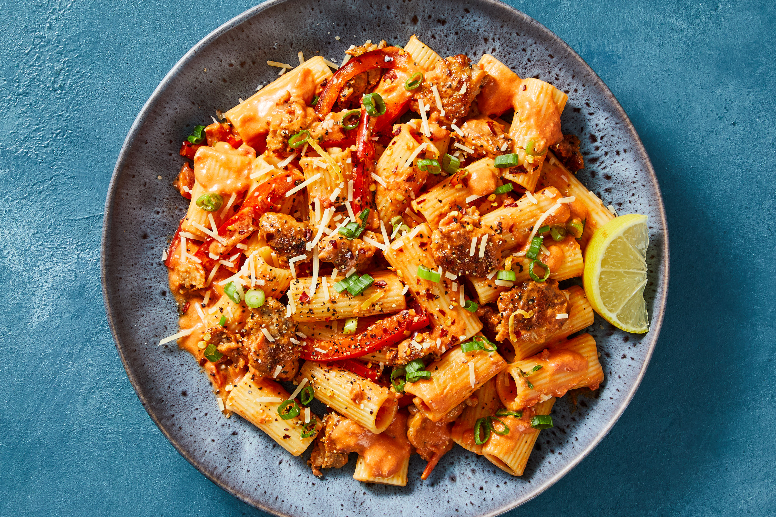Creamy Chicken Sausage Gluten Free Fusilli