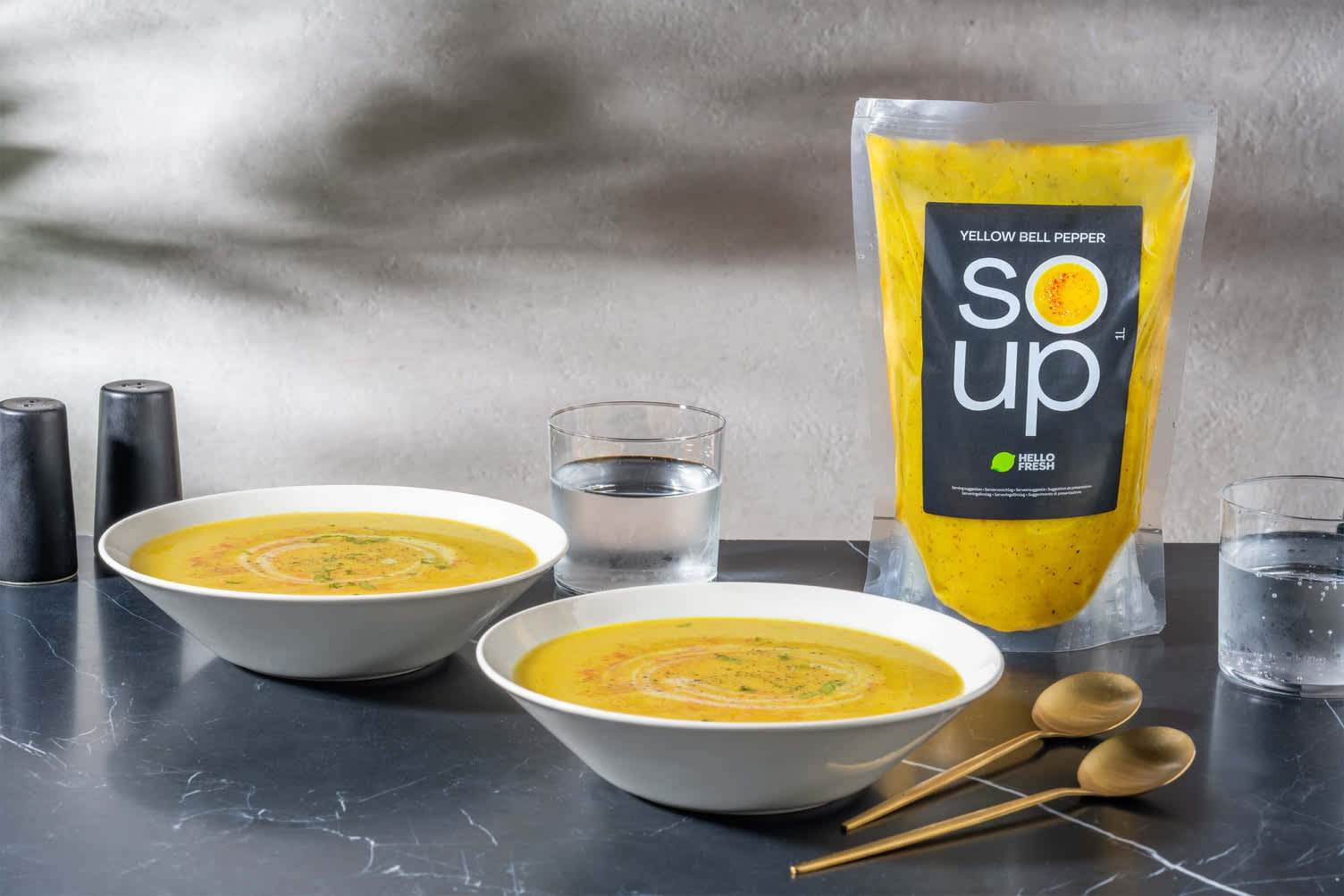 Fruchtige gelbe Paprikasuppe Rezept | HelloFresh