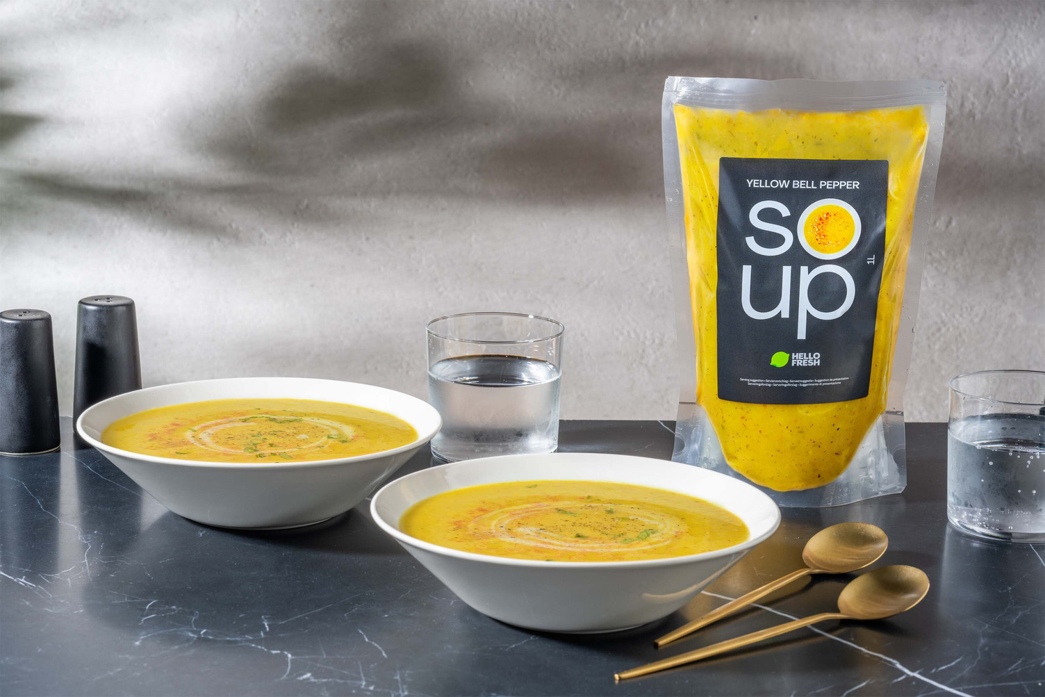 Fruchtige gelbe Paprikasuppe Rezept | HelloFresh