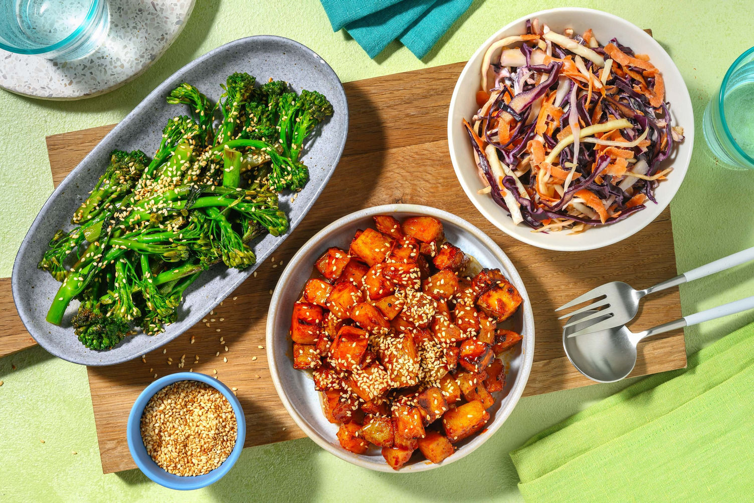 East Asian Style Side Dishes Honey Gochujang Potatoes Recipe HelloFresh