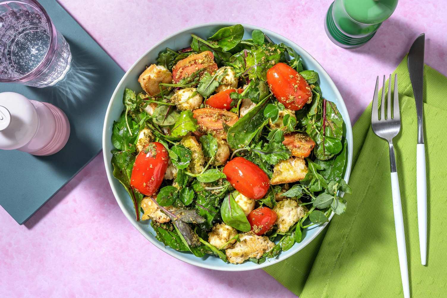 Easy Rustic Panzanella Salad Recipe HelloFresh