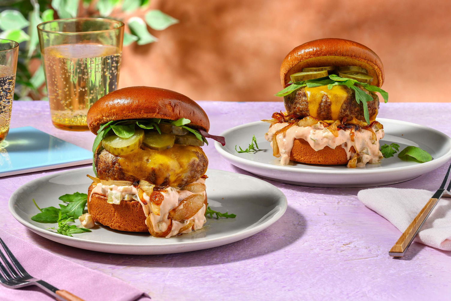 Caramelized Onion Burgers Recipe HelloFresh