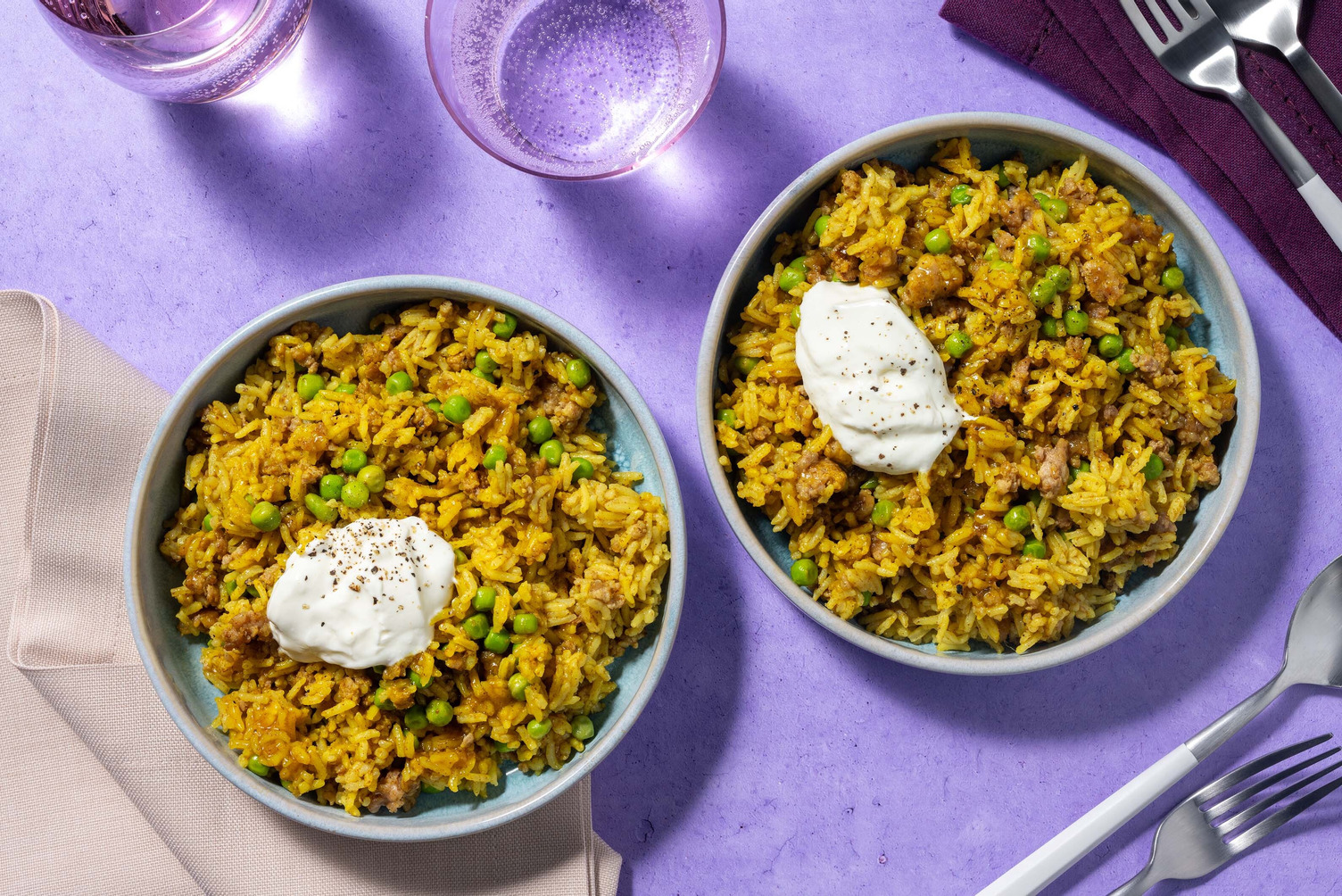 Korma Spiced Pork Pilaf And Mango Chutney Recipe Hellofresh 8948