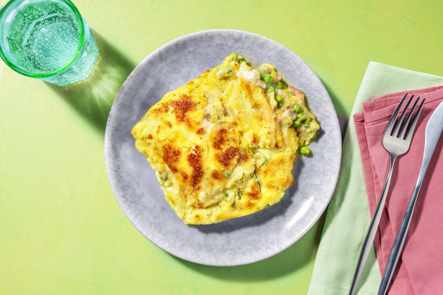 Spring Chicken and Pea Mash Pie Recipe HelloFresh