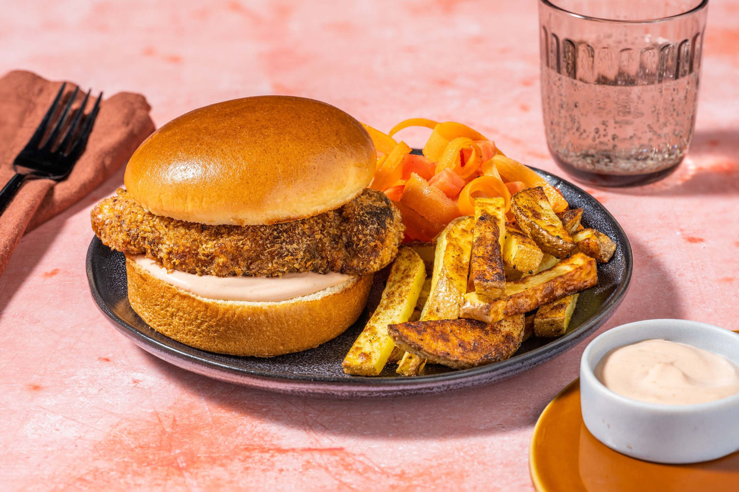 Kickin' Chicken Burger Recipe HelloFresh