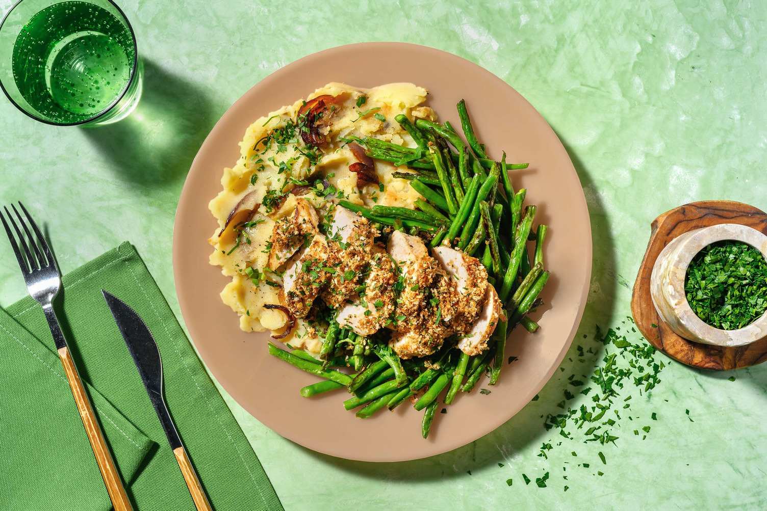 Herb Garden Breaded Chicken Recipe HelloFresh