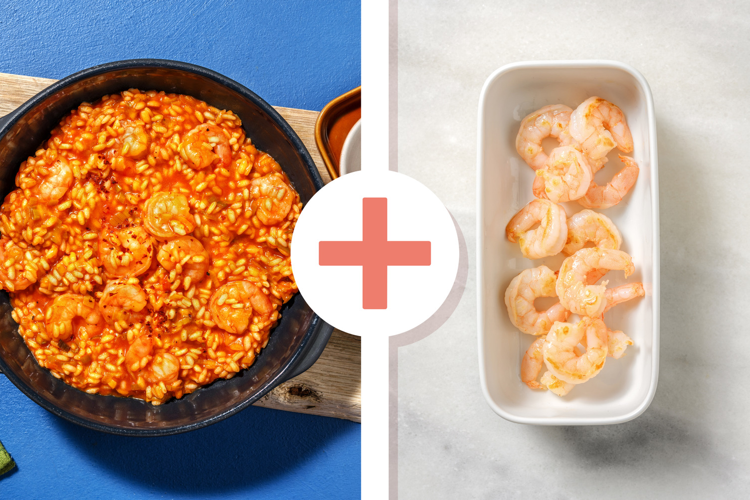 Double Prawn and Tomato Risotto Recipe | HelloFresh