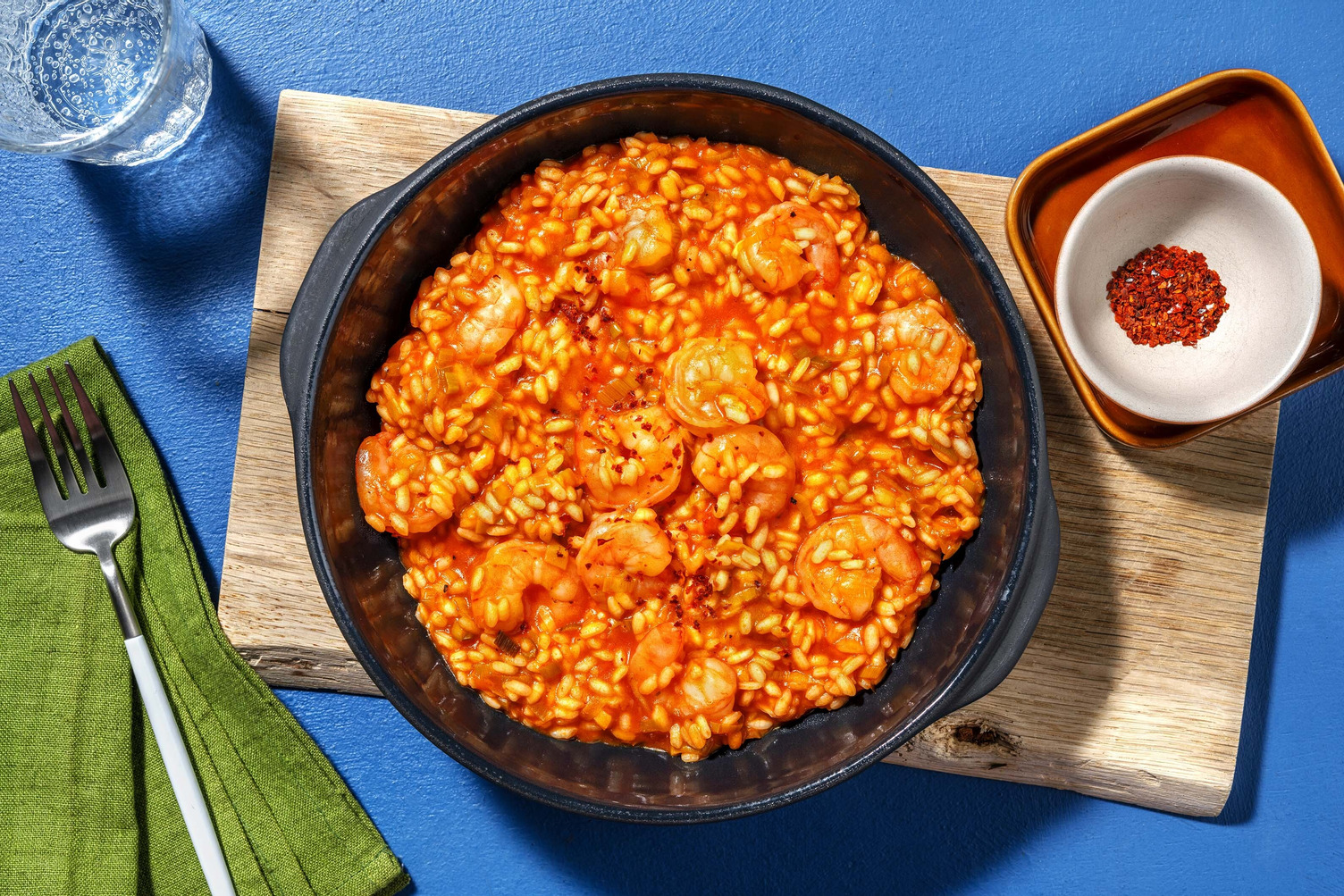 Prawn and Tomato Risotto Recipe | HelloFresh