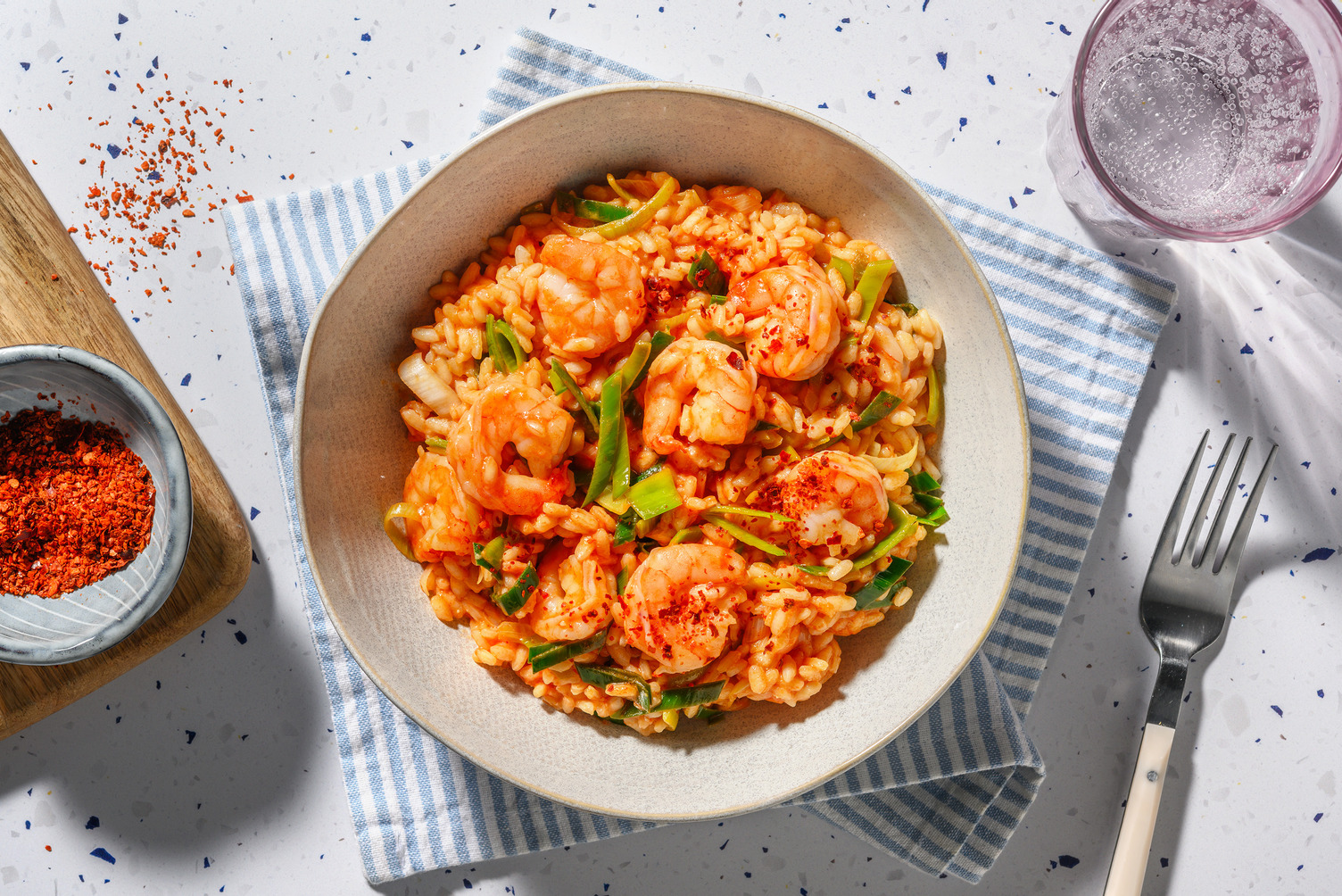 Prawn and Tomato Risotto Recipe | HelloFresh