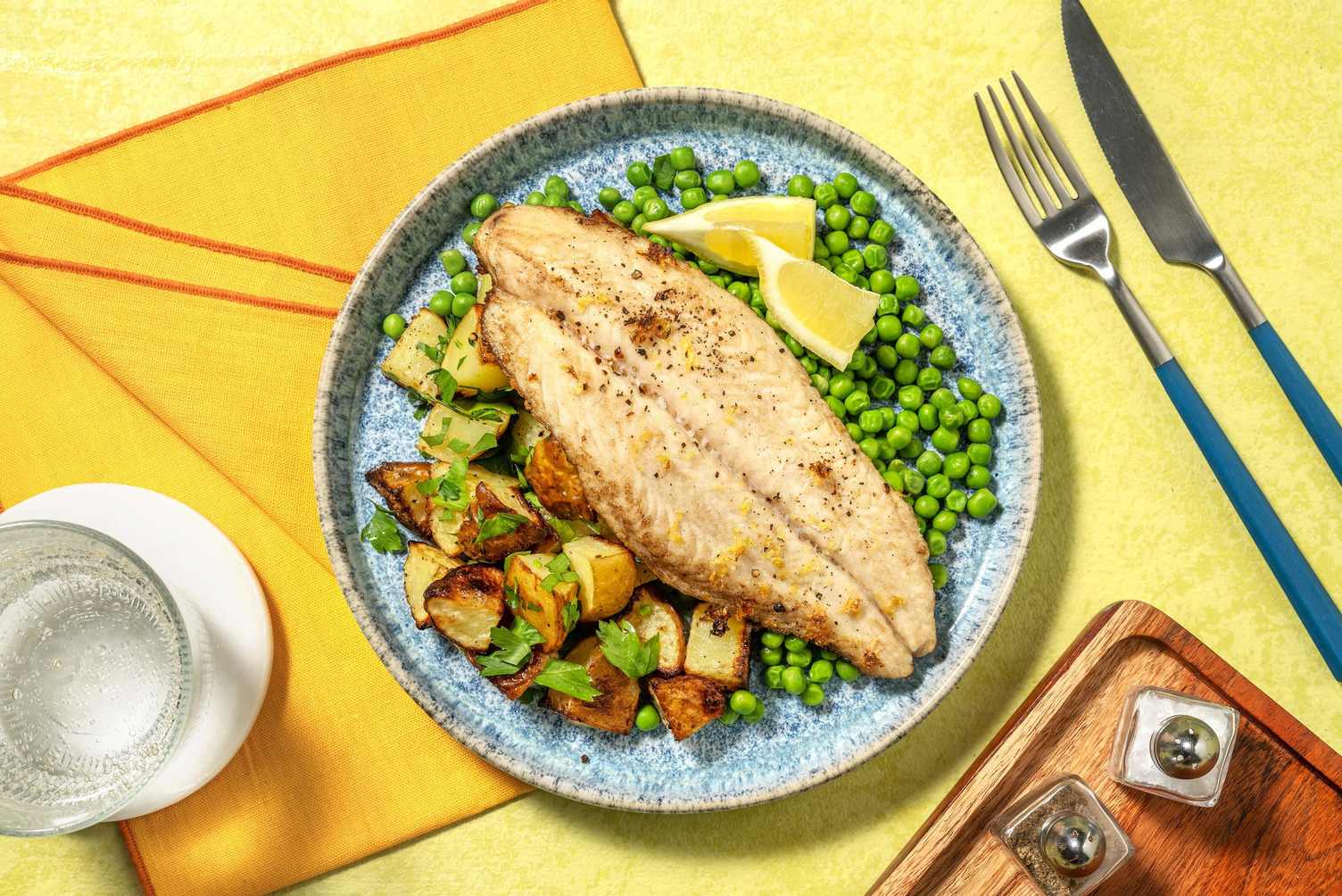 Lemon & Herb Basa in Garlic Butter Sauce Recipe HelloFresh