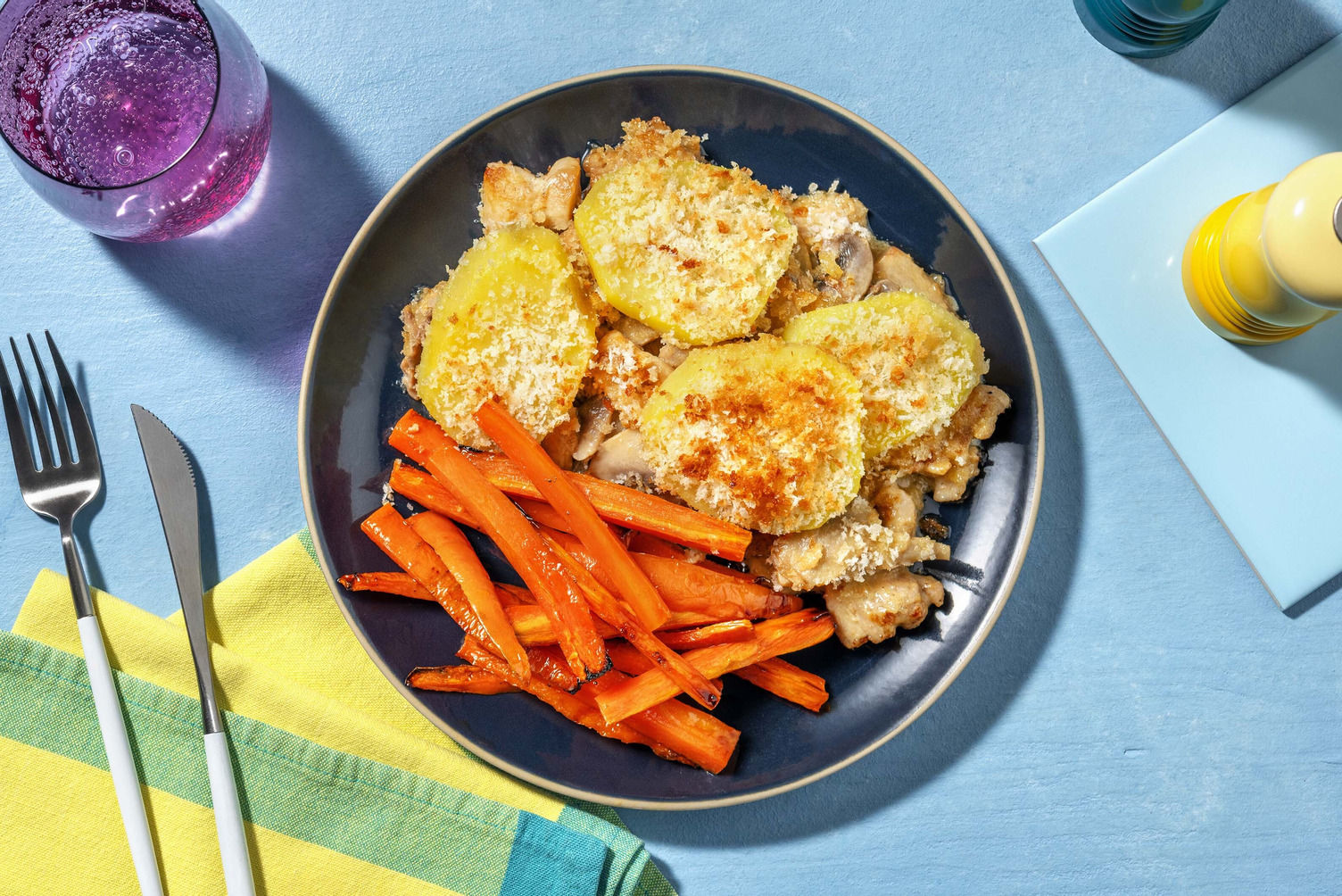 Creamy Chicken Breast and Mushroom Pie Recipe HelloFresh