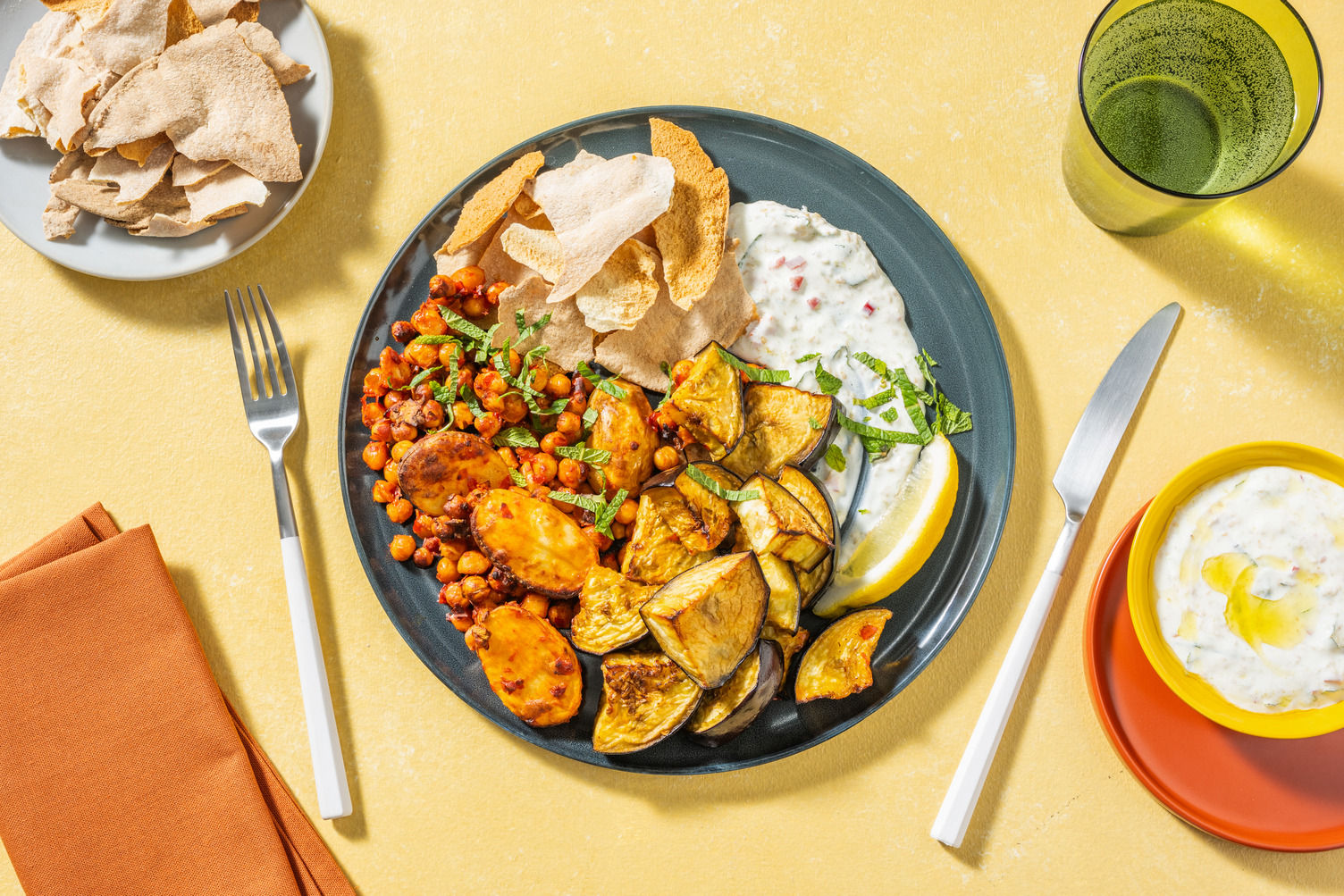 Aubergine Fatteh Recipe HelloFresh