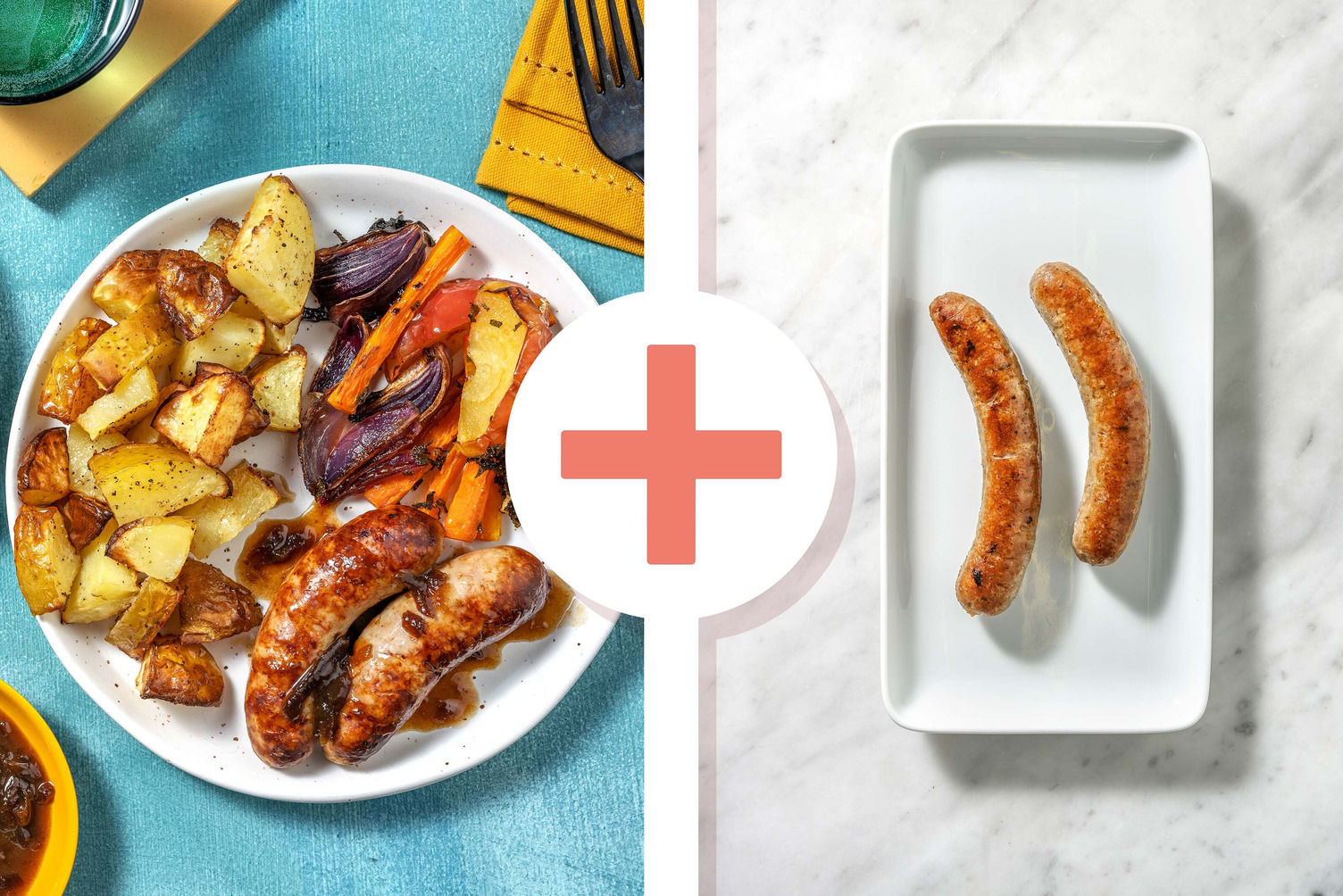 Double Honey and Mustard Sausage Traybake Recipe HelloFresh