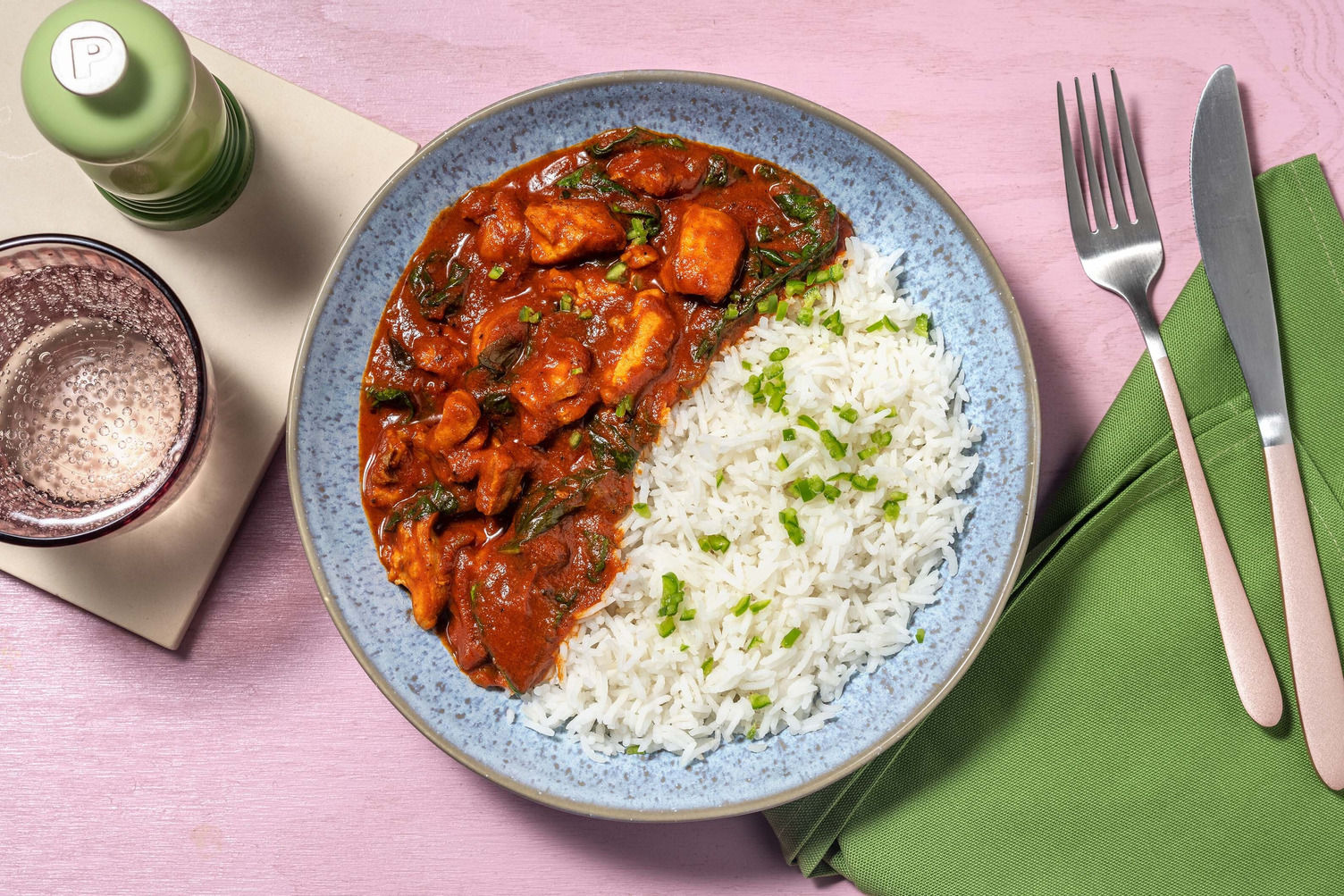 Chicken and Spinach Curry Recipe HelloFresh