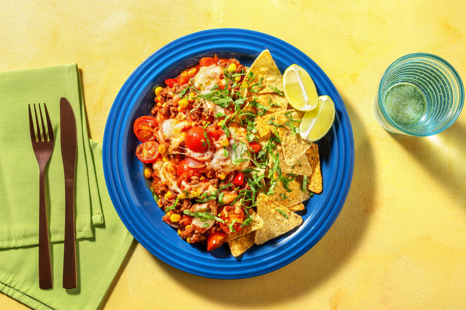 Pittige Nachoschotel Met Gehakt En Cheddar Recept HelloFresh