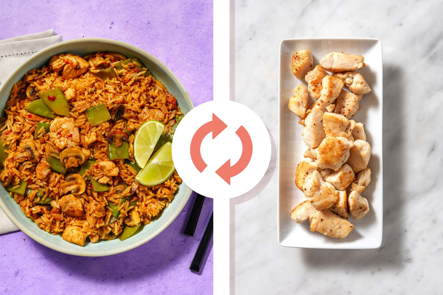 Chicken Breast Fried Rice Recipe | HelloFresh