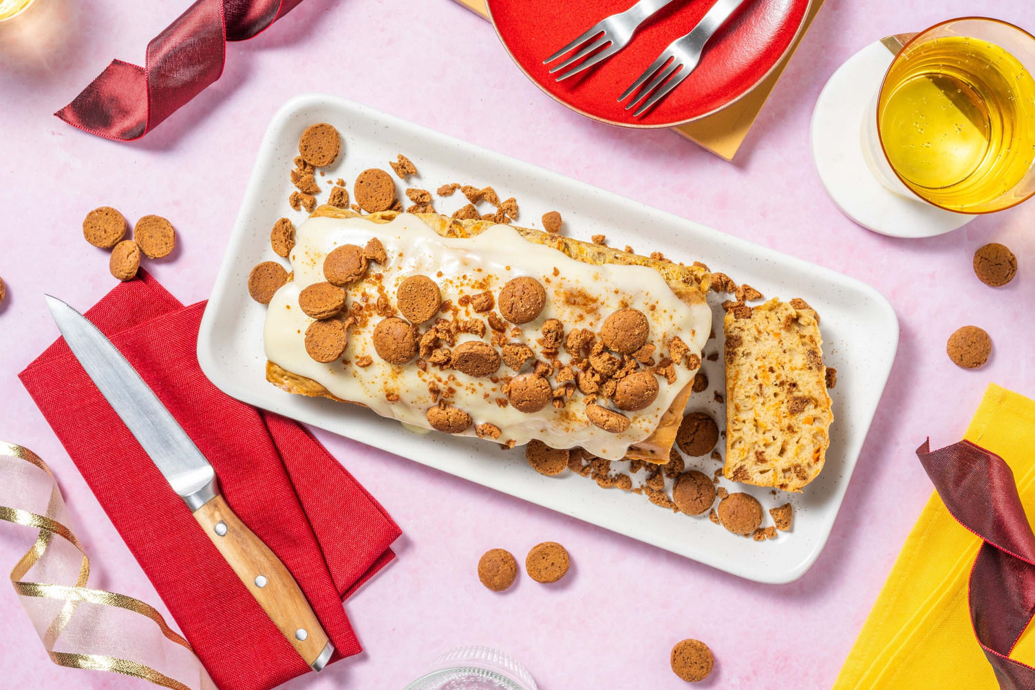 Carrot cake met kruidnoten Recept HelloFresh