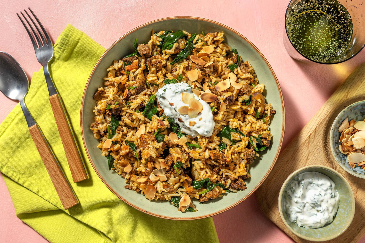 Harissa Spiced Beef Pilaf Recipe HelloFresh