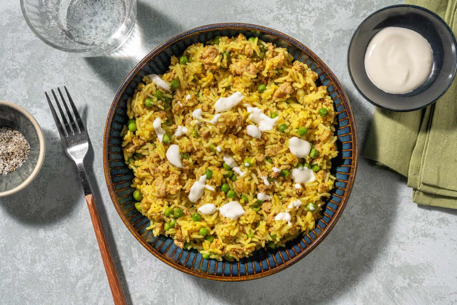 Korma Spiced Pork Pilaf and Mango Chutney Recipe HelloFresh