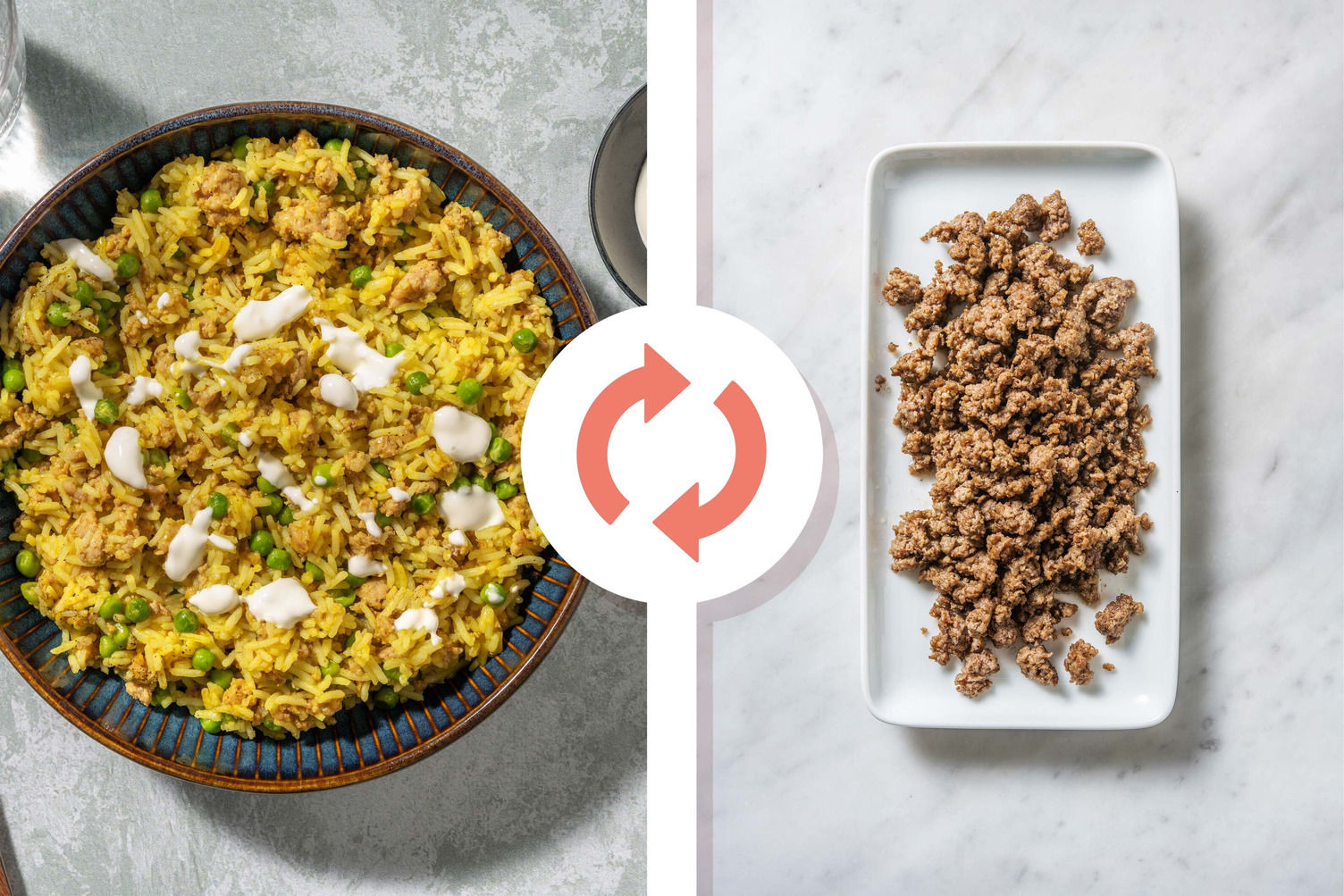 Korma Spiced Beef Pilaf and Mango Chutney Recipe HelloFresh