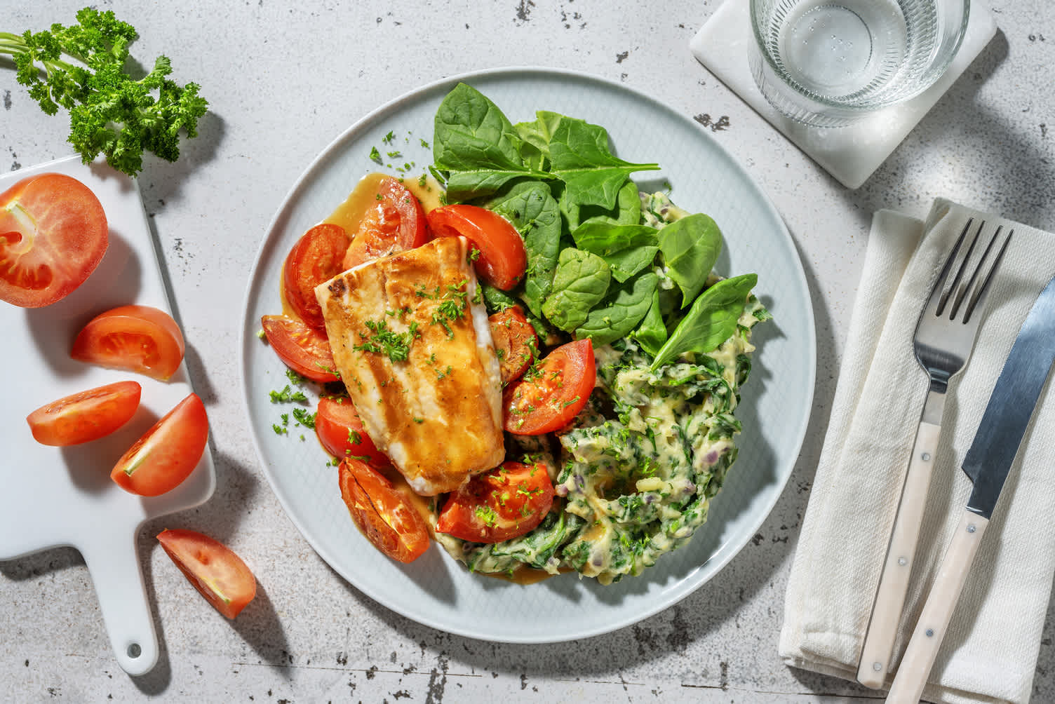 Filet de merlu au four en sauce soja-moutarde Recette | HelloFresh
