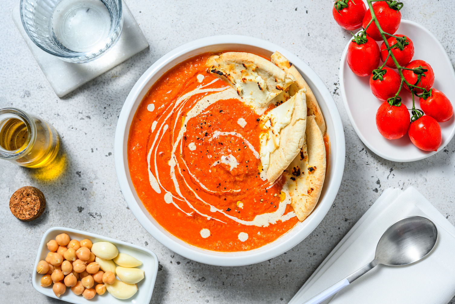 Leblebi : soupe de pois chiches tunisienne Recette | HelloFresh