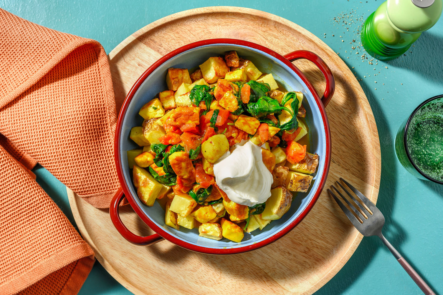 North Indian Style Saag Paneer Recipe HelloFresh