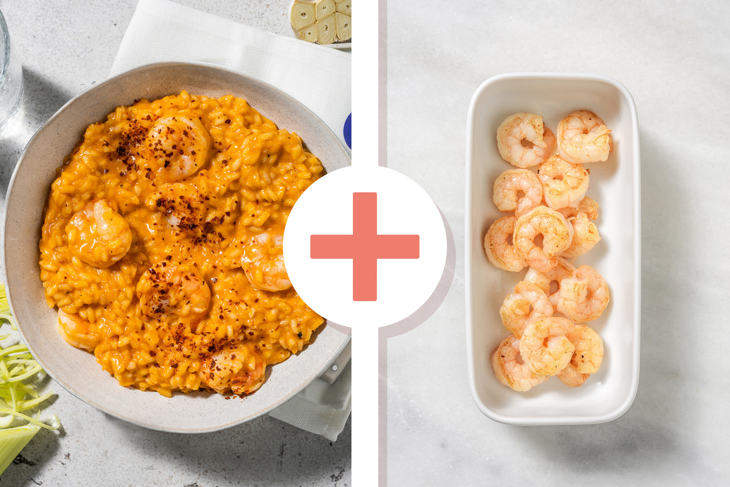 Double Prawn and Tomato Risotto Recipe | HelloFresh