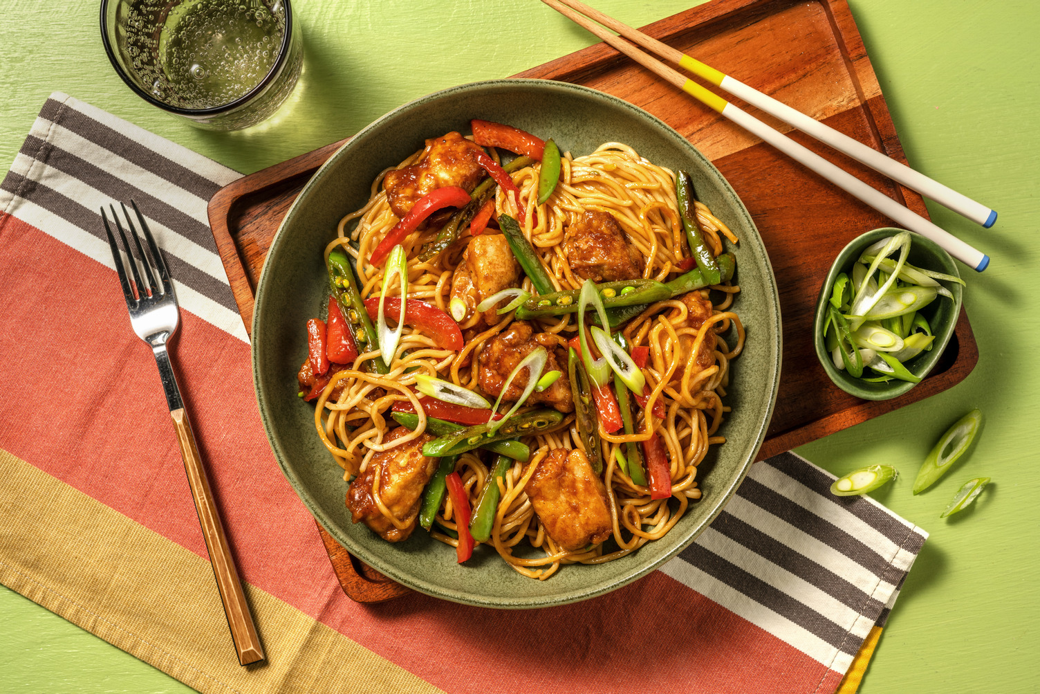 Sweet and Sticky Chicken Noodles Recipe | HelloFresh