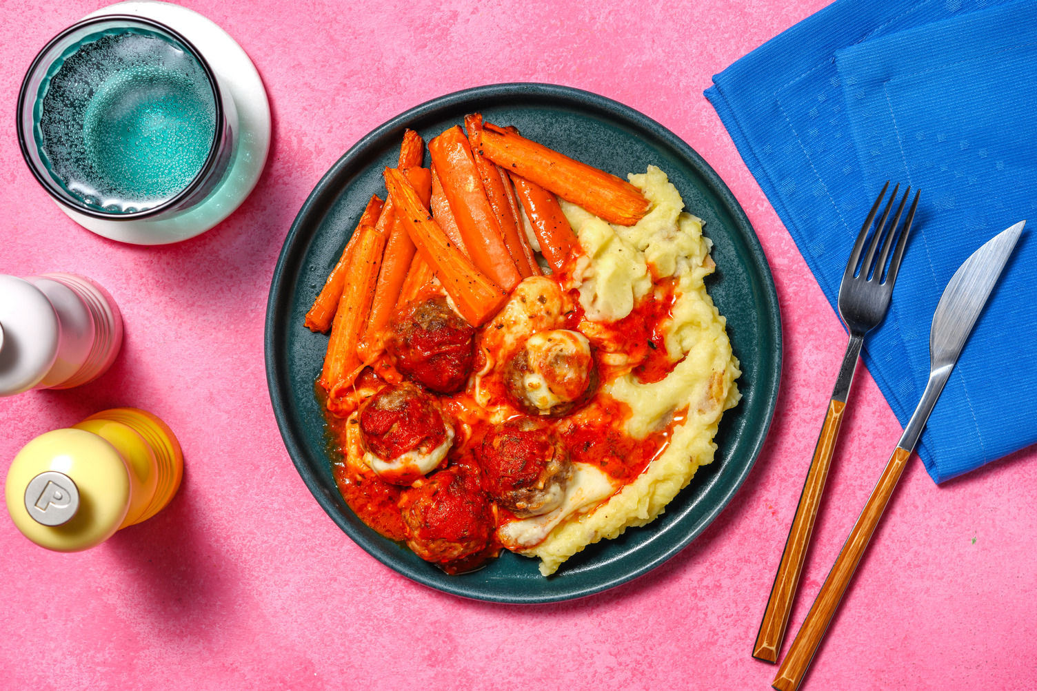 Meatball Parmigiana Inspired Bake Recipe HelloFresh