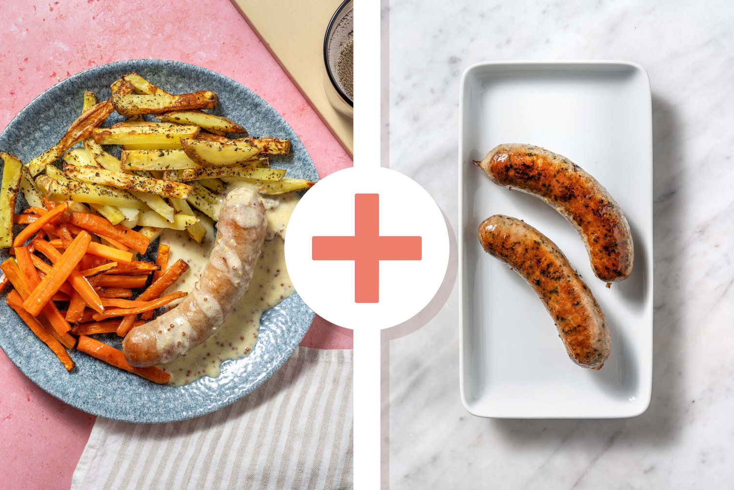 Double Honey Mustard Sausages in Creamy Sauce Recipe HelloFresh