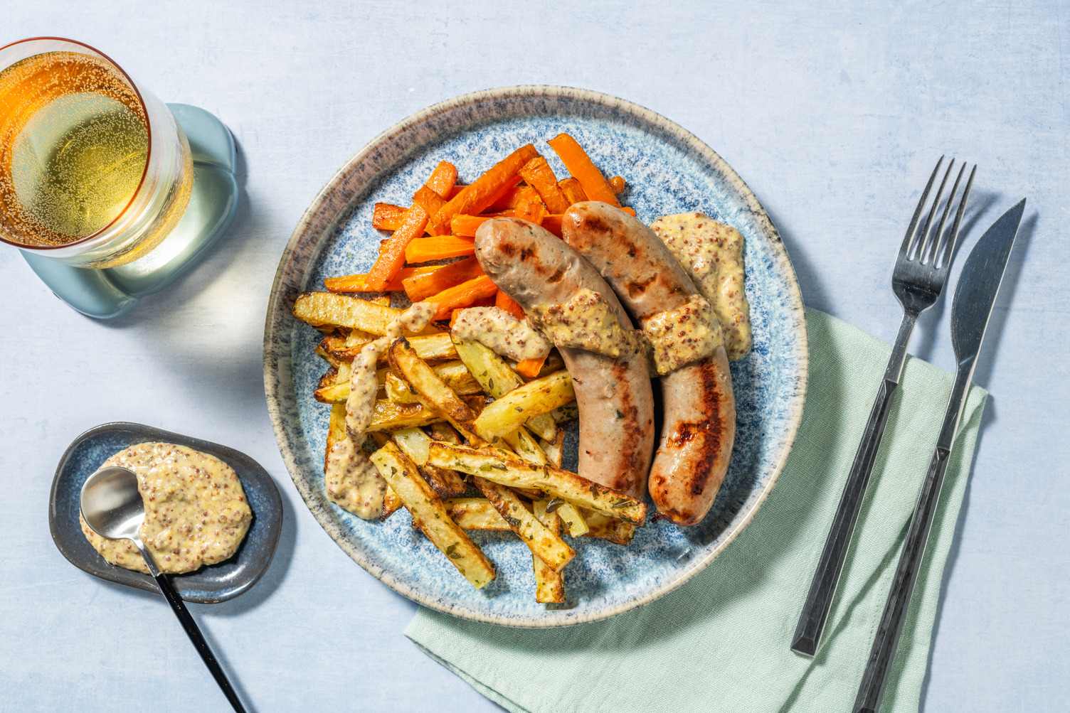 Honey Mustard Sausages in Creamy Sauce Recipe HelloFresh