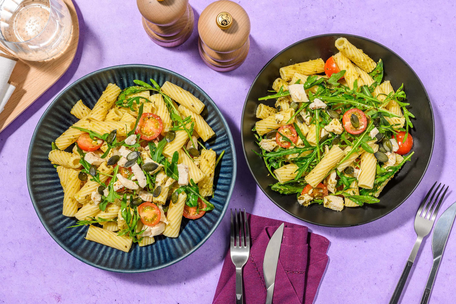 Chicken Pesto Rigatoni Pasta Salad Recipe HelloFresh