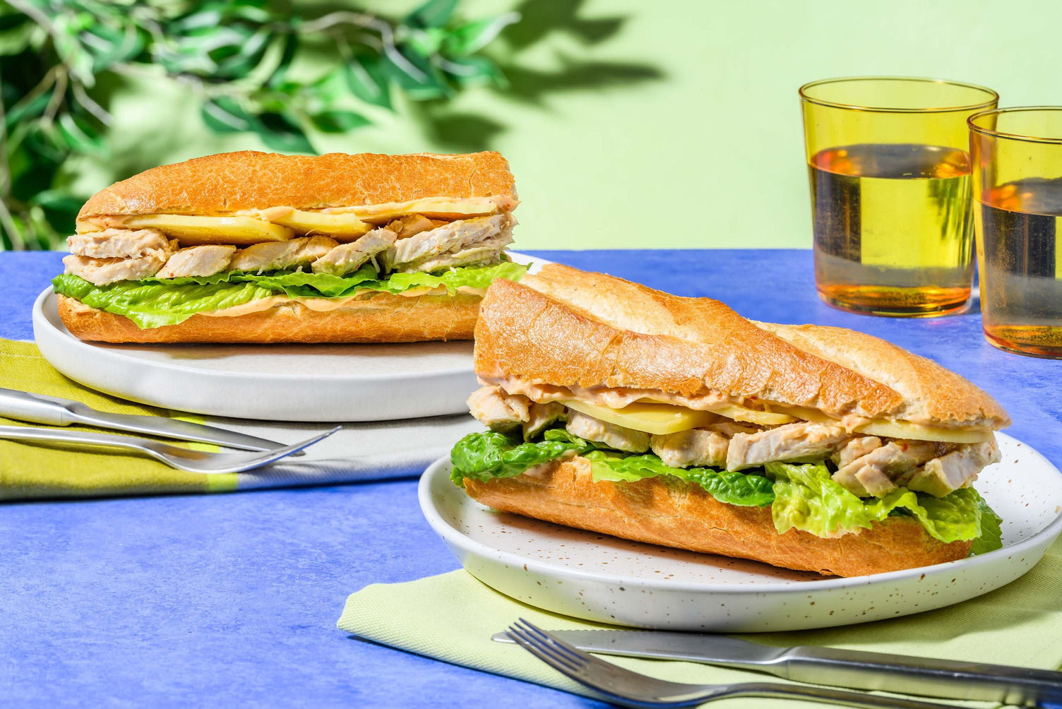 Chipotle Chicken Mayo Baguette Recipe HelloFresh