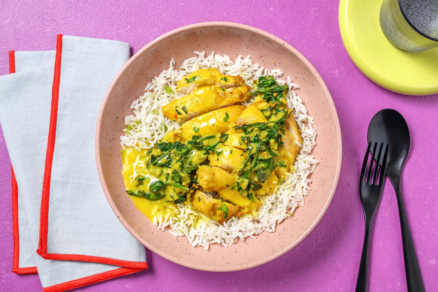Coriander Chicken Thigh Coconut Curry Recipe HelloFresh