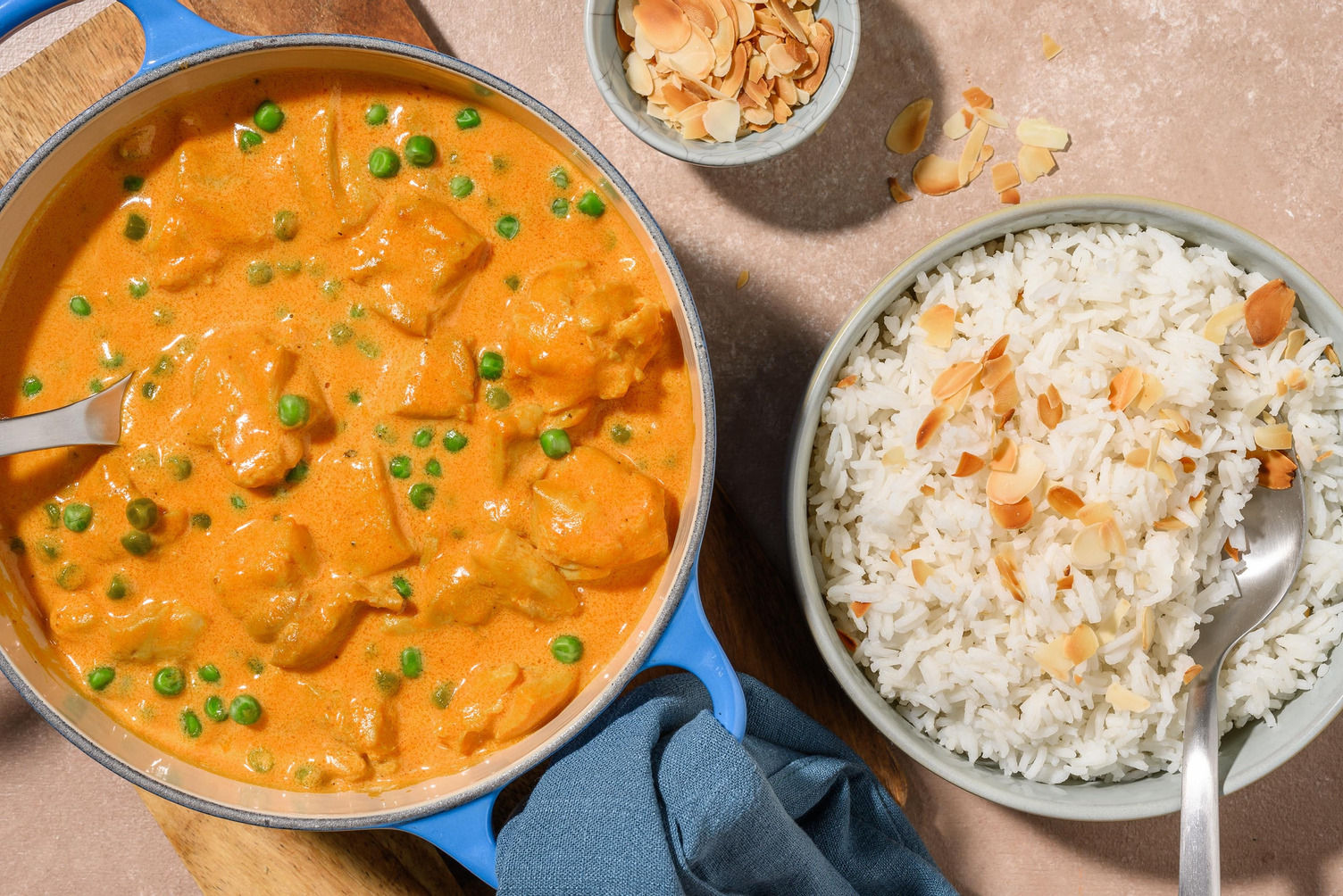 Hello Basmati Rice Family Favourite Butter Chicken Breast and Basmati Rice Recipe | HelloFresh