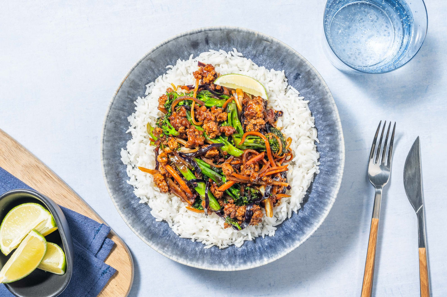 Sticky Honey Pork Rice Bowl Recipe HelloFresh