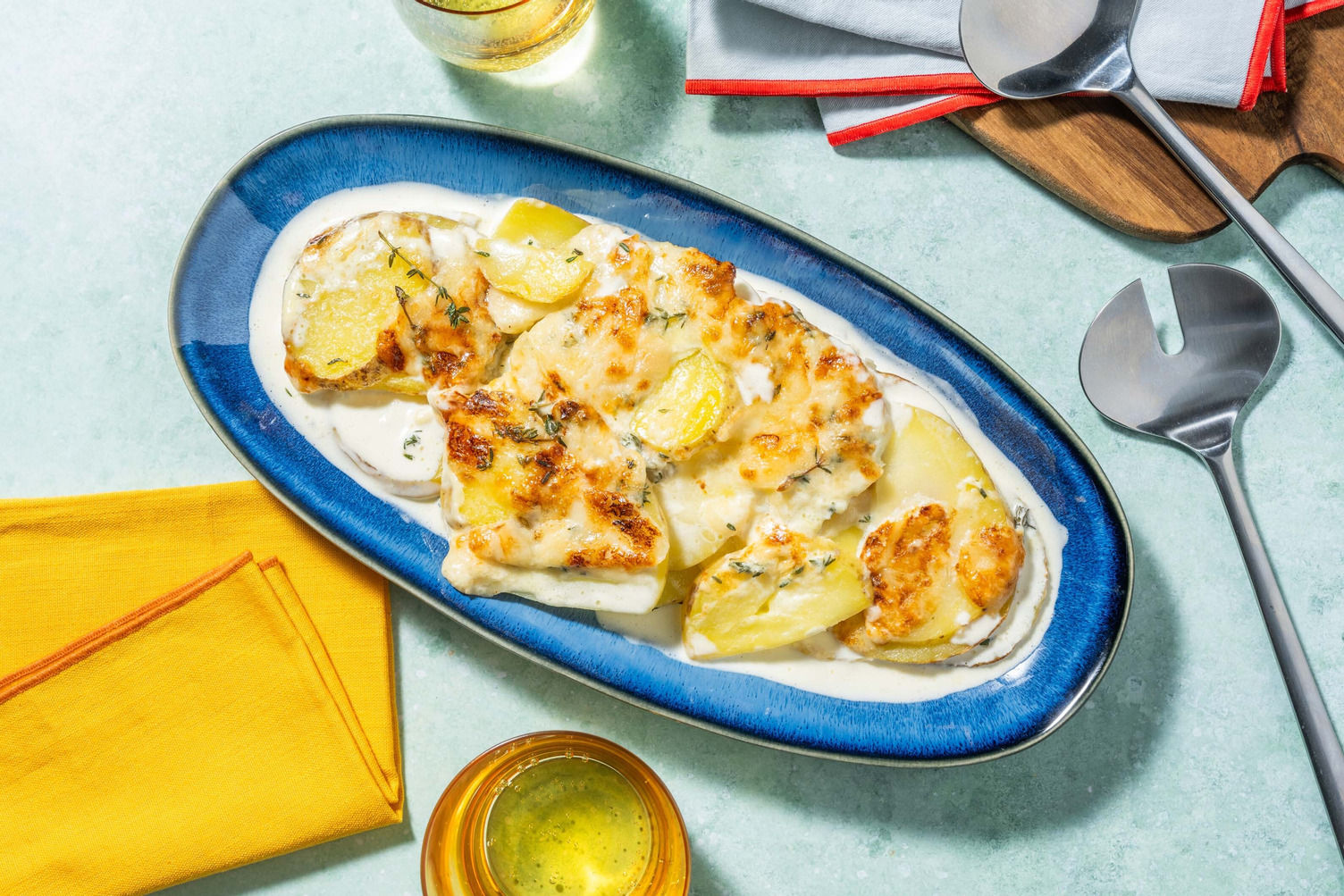 Creamy potato gratin HelloFresh